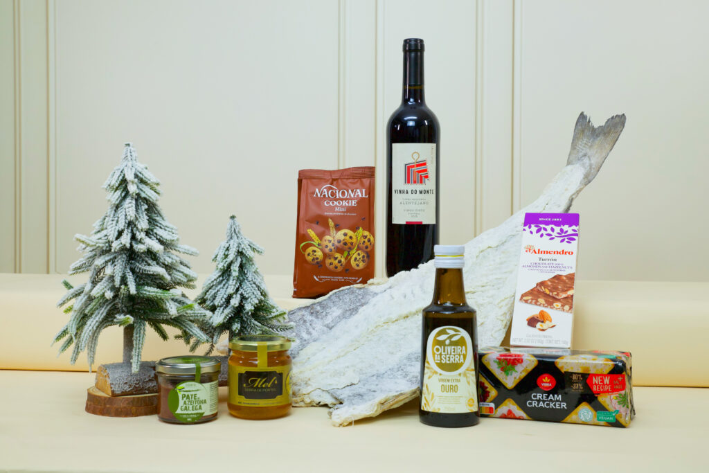 Cabaz de empresa sofisticado Coleção de Sabores para clientes e colaboradores