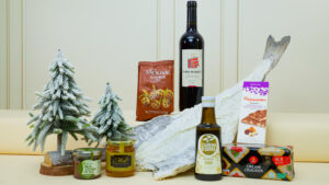 Cabaz de empresa sofisticado Coleção de Sabores para clientes e colaboradores