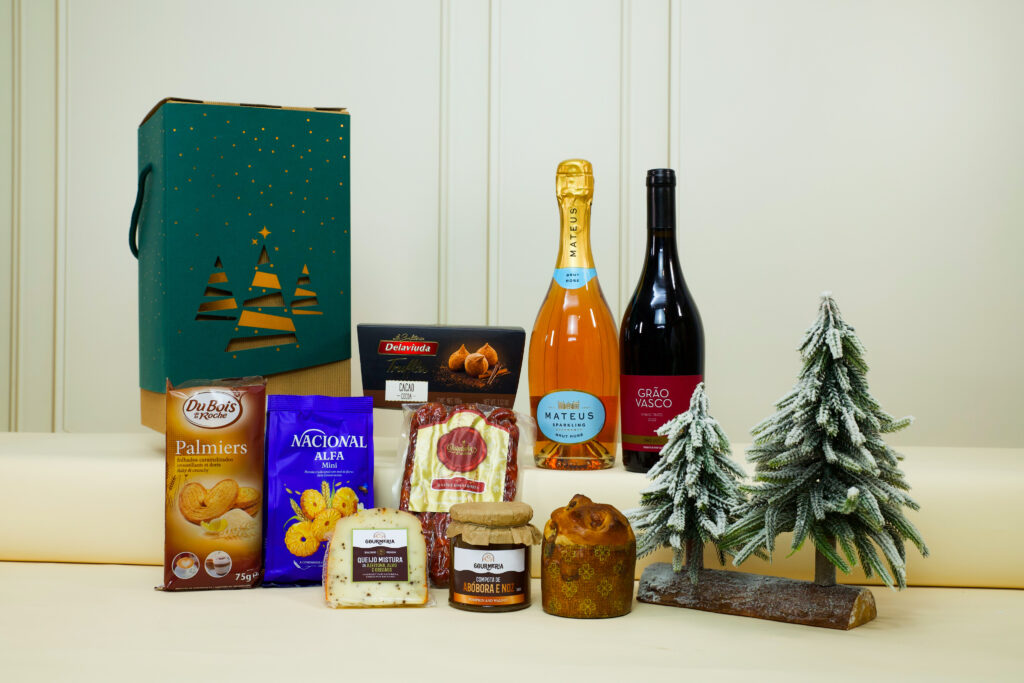 Cabaz Surpresa de Natal com produtos para empresas